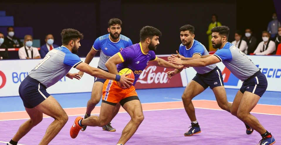 এশিয়ান গেমস ২০২৬ কাবাডি, দিন ১: বাংলাদেশ ও পাকিস্তান গ্রুপ শীর্ষে — রেইড জ্যামিতি, ফিটিগেস আর ডিফেন্সের নীরব ফাটল এশিয়ান গেমস ২০২৬ কাবাডি, দিন ১: বাংলাদেশ ও পাকিস্তান গ্রুপ শীর্ষে — রেইড জ্যামিতি, ফিটিগেস আর ডিফেন্সের নীরব ফাটল