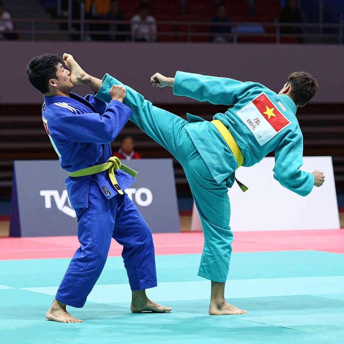 ৬৩.৫ কিলোর সীমান্ত: ভিয়েতনামের জাতীয় ক্রীড়া মহাসভায় মুয়াইয়ের ওজন-স্থাপত্য