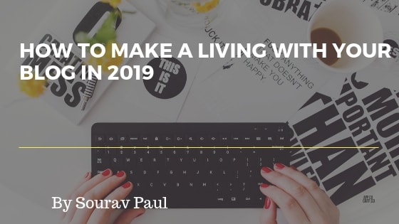 how to make a living with your blog